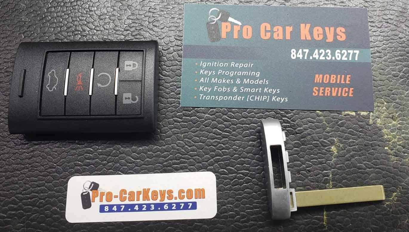 Cadillac proximity key fob programmed by Pro Car Keys