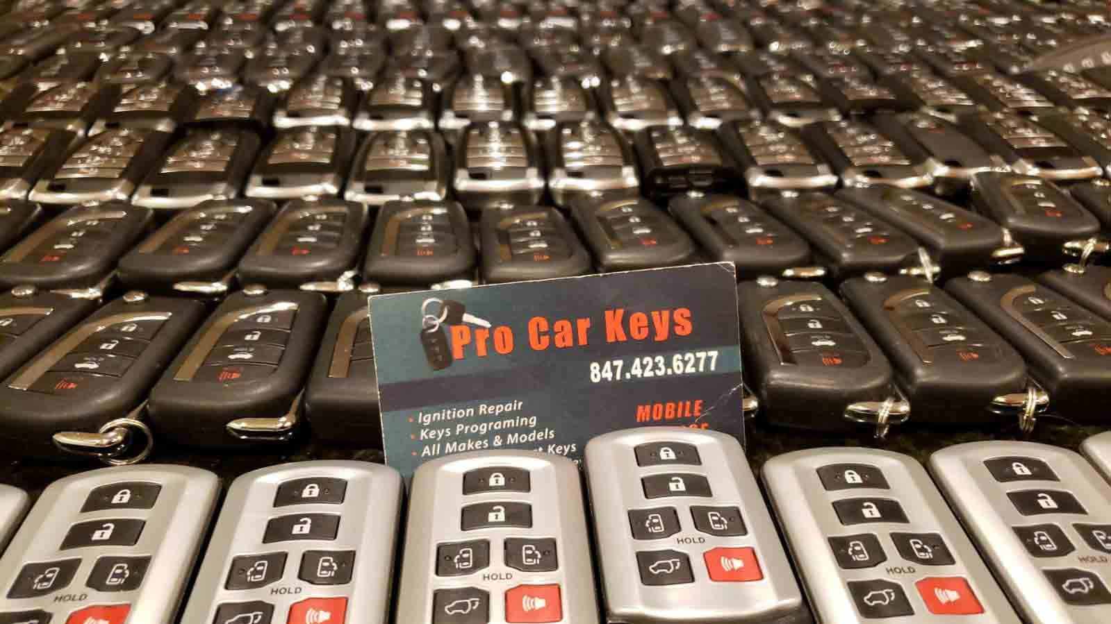 Toyota smart key programmed at customer location in Chicago
